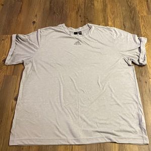 Womens Adidas Gray Tee. Size Large.